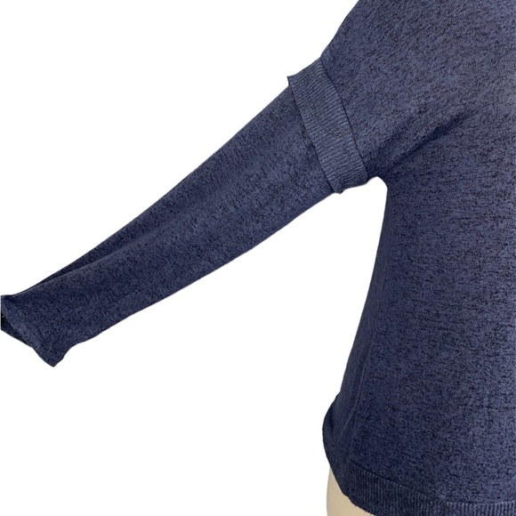 Thomas & Olivia XL Cowl Neck Sweater Heather Blue - Picture 2 of 9